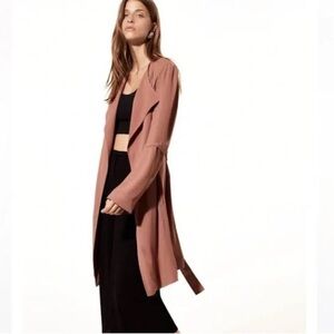 Aritzia Babaton Quincey Trench - Brown
